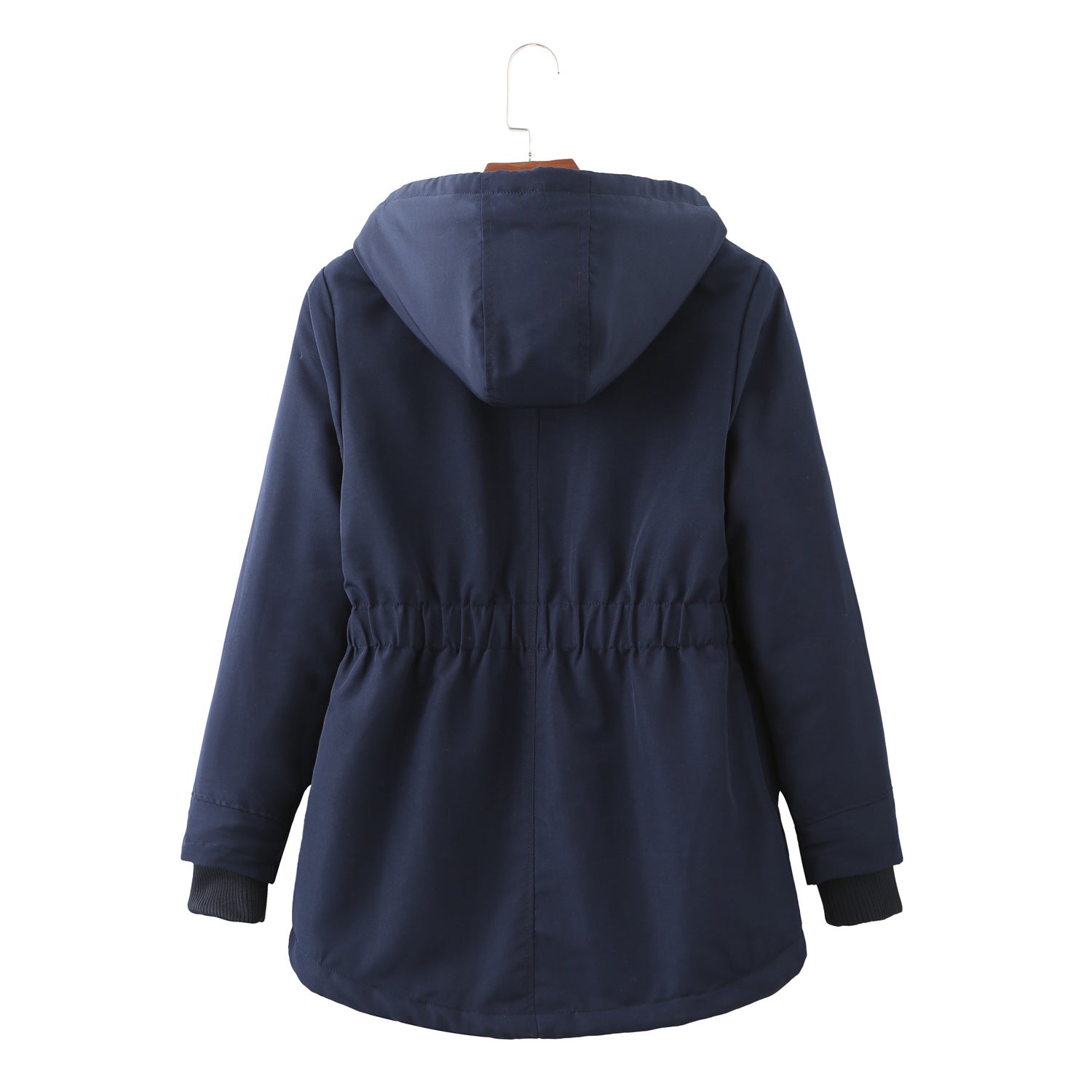 Warm Plush Hooded Jacket