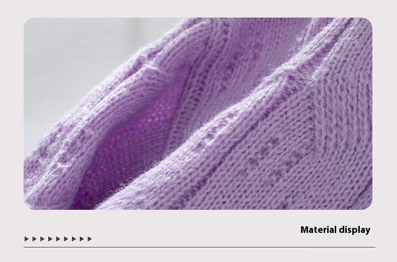Long Sleeve Mock Neck Sweater