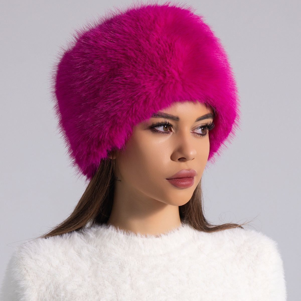 Faux Fur Bucket Hat