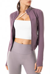 Yogajacke mit verstellbarer Taille