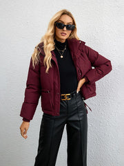 Kurze Langarmjacke mit Reißverschluss und Taschen M-XXL 