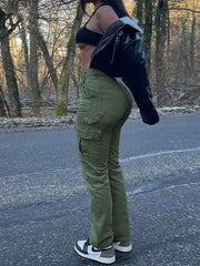 Street-Style Straight Fit Distressed Skinny Jeans