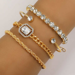 Four Piece Bracelet Set