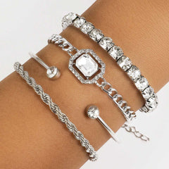 Four Piece Bracelet Set