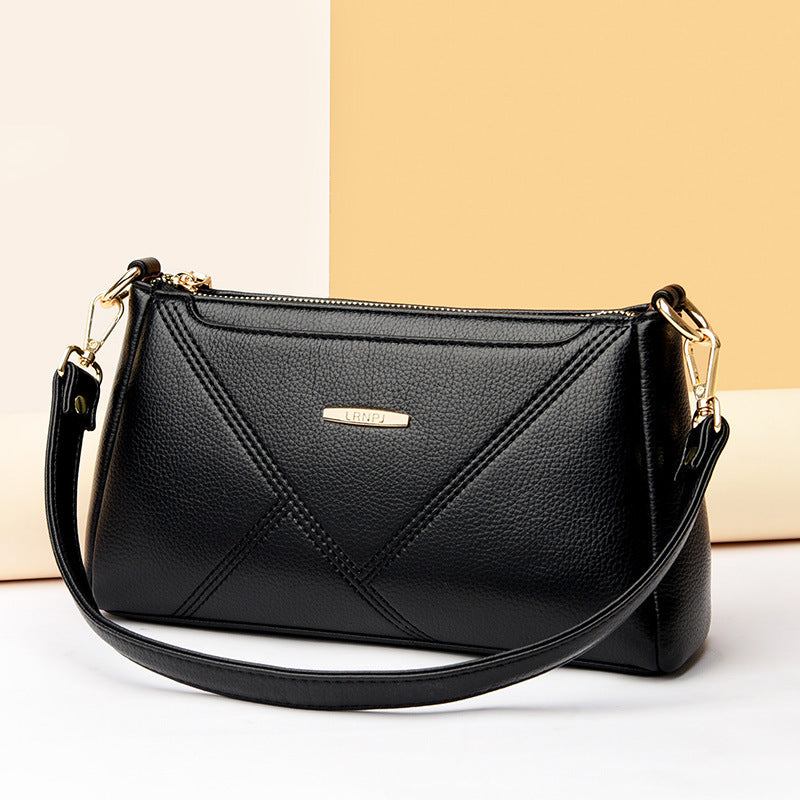 Soft PU Leather Crossbody Bag