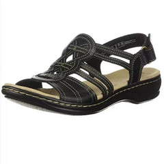 Flache Sandalen mit offener Spitze in 5 Farben