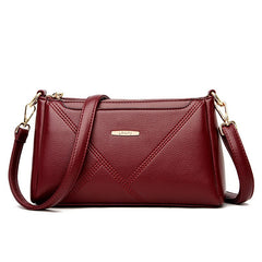 Soft PU Leather Crossbody Bag