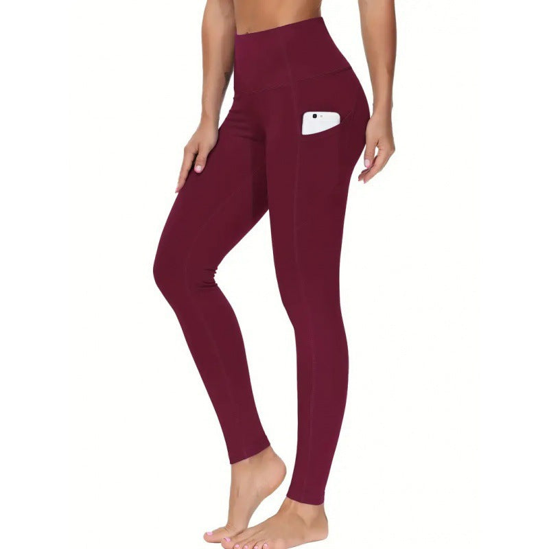 High Waist Yoga Leggings with Pockets