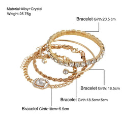 Four Piece Bracelet Set