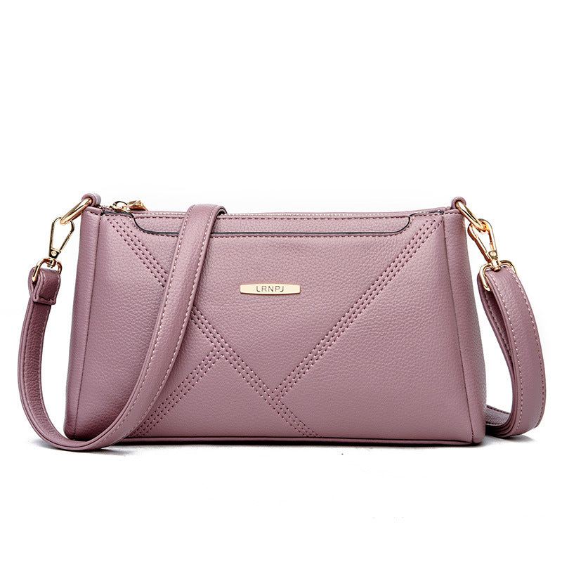 Soft PU Leather Crossbody Bag