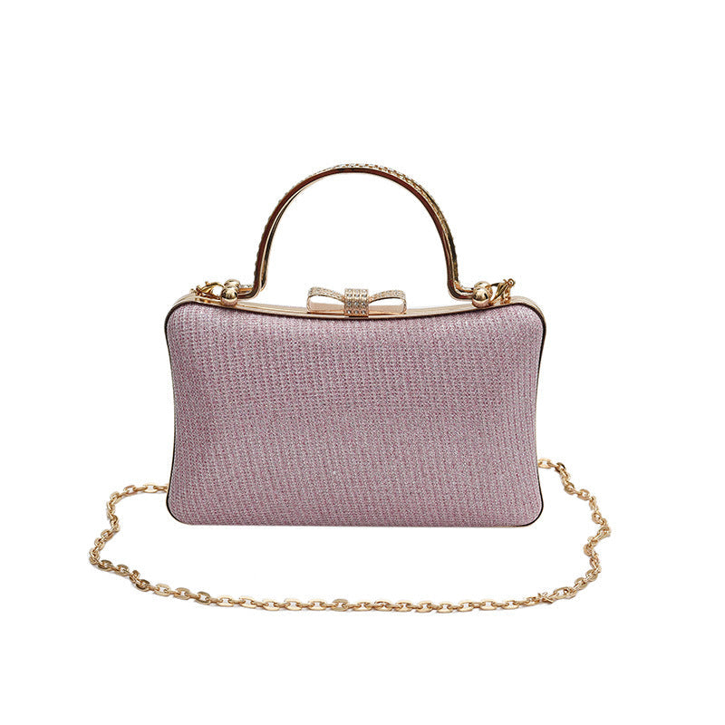 Elegant Hand Bag with Chain Shoulder Strap