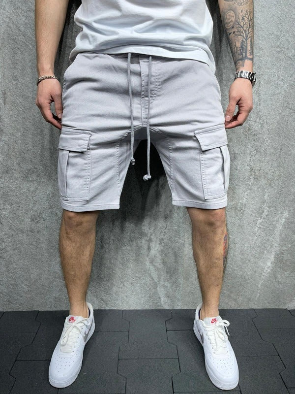 Men's Multi-Pocket Cargo Shorts in 4 Colors M-3XL