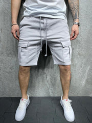 Men's Multi-Pocket Cargo Shorts in 4 Colors M-3XL