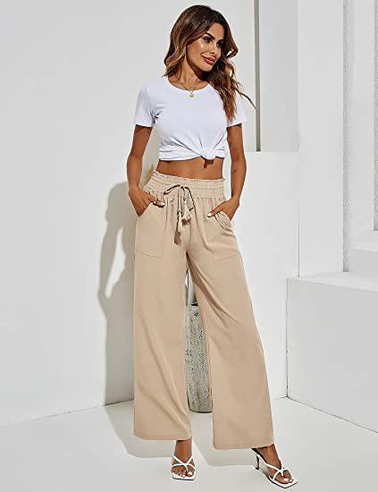 Weite Hose mit Seitentaschen in 5 Farben S-4XL