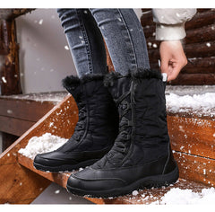 Plush Mid-Calf Snow Boots in 5 Colors