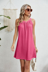 Halter Neck Sleeveless Beach Dress