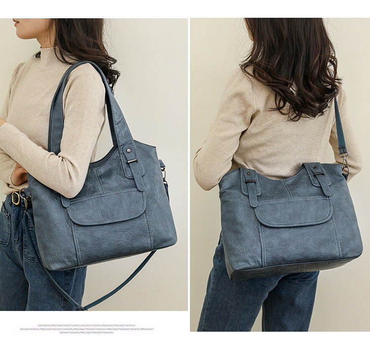 Large Capacity Crossbody Bag with Removeable Strap