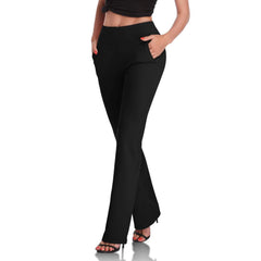 Slim Fit Pants with Pockets