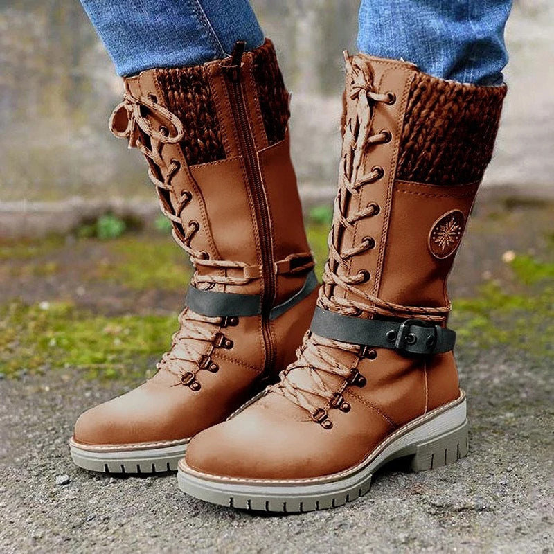 Mid-Length Fleece Lined Snow Boots in 6 Colors