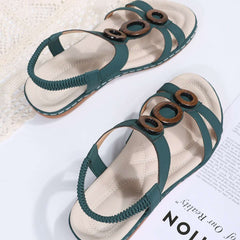 Bohemian Sandals with Ankle Strap