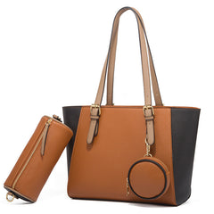 Ensemble de trois sacs à bandoulière colorblock