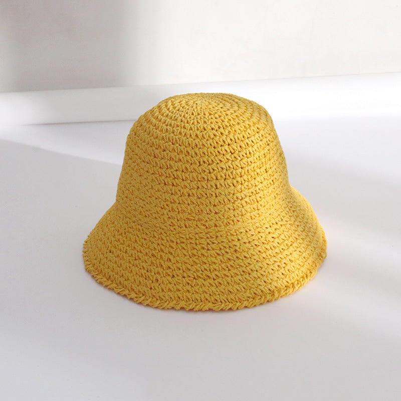 Straw Bucket Hat in 9 Colors