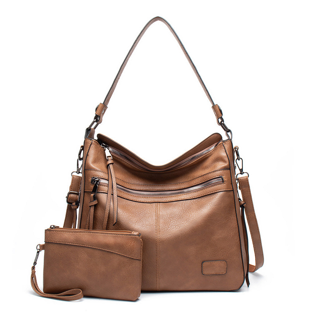 Shoulder Bag with Matching Wristlet
