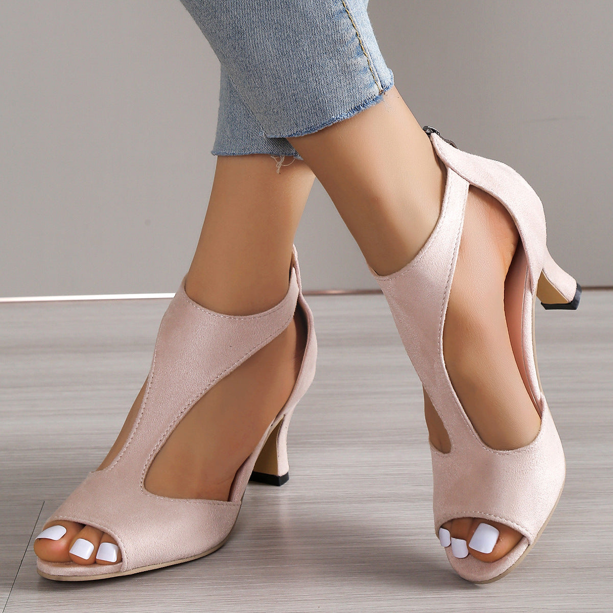 High Heel Roman Sandals