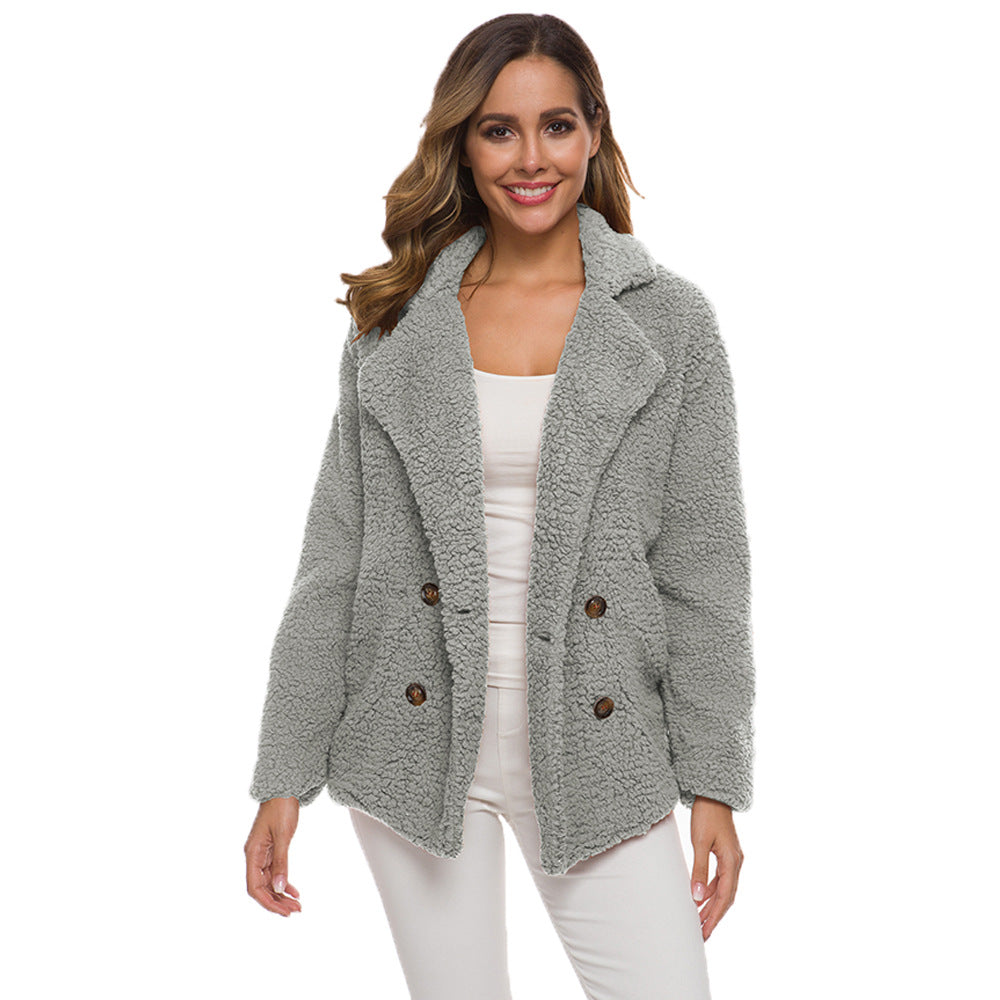 Fleece Sweater Jacket in 12 Colors S-5XL