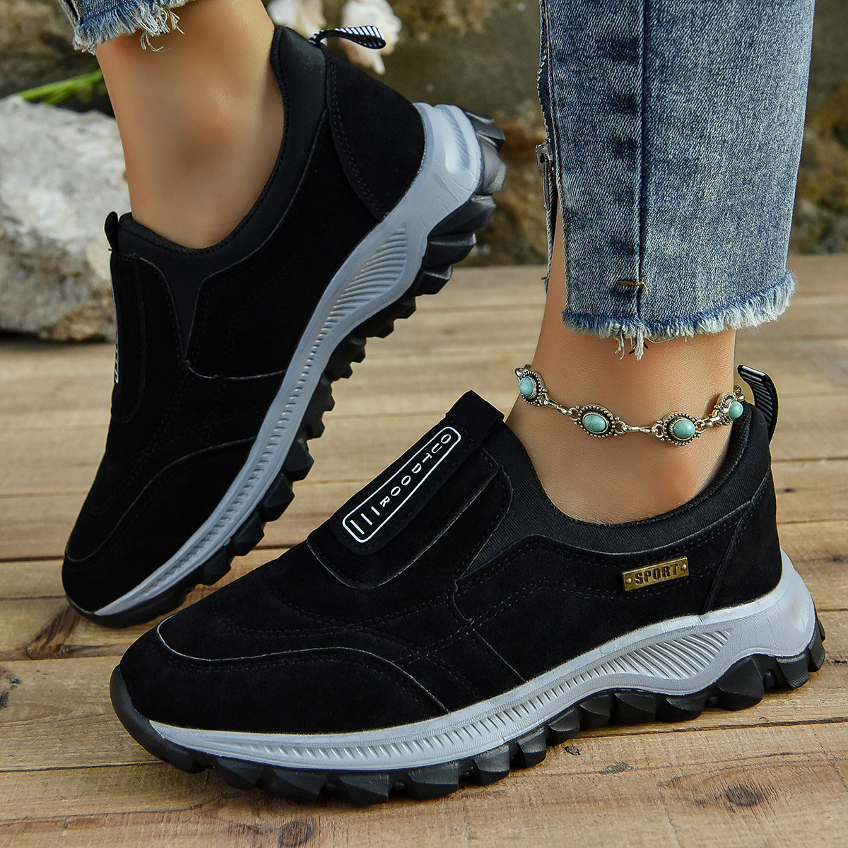 Slip-On-Laufschuhe