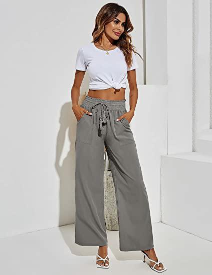 Weite Hose mit Seitentaschen in 5 Farben S-4XL