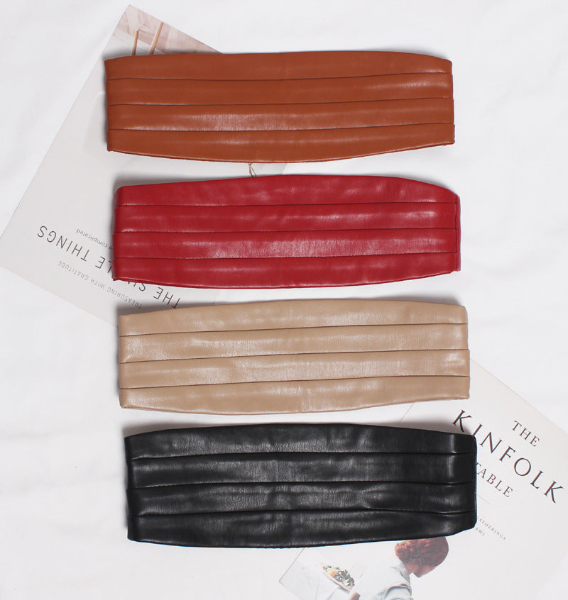 Wide Dress Belt in 4 Colors