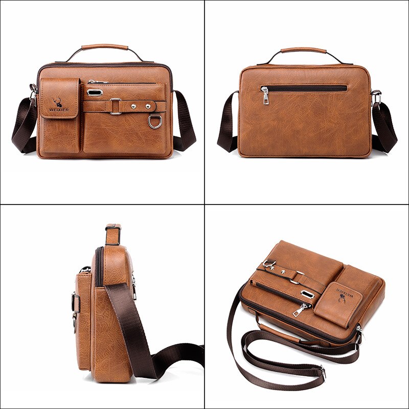 Men's Messenger Shoulder Bag in 2 Colors