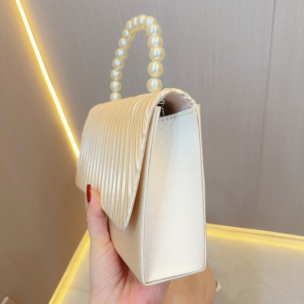 Elegant Pleated Evening Bag