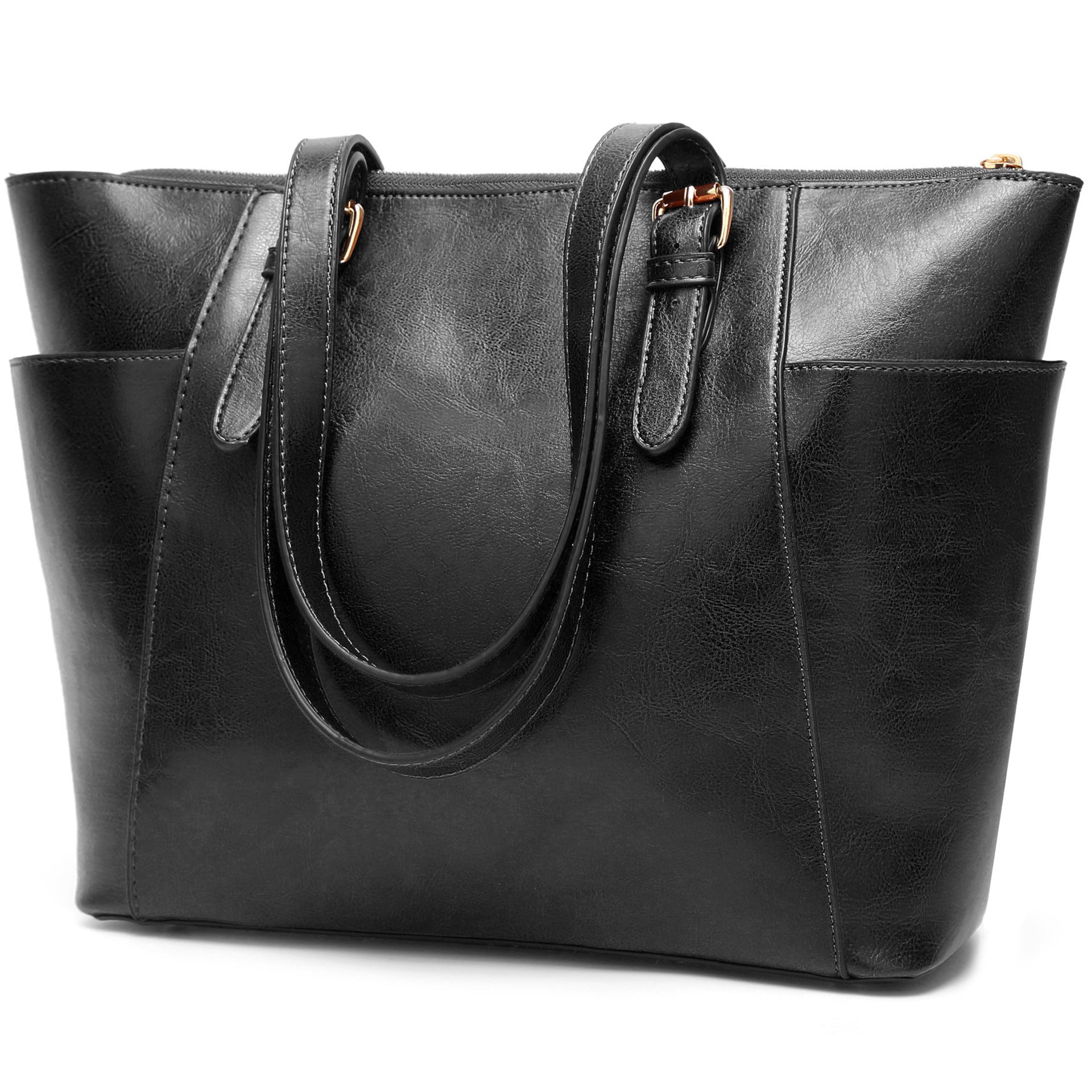 Oil Wax Large Capacity Shoulder Bag
