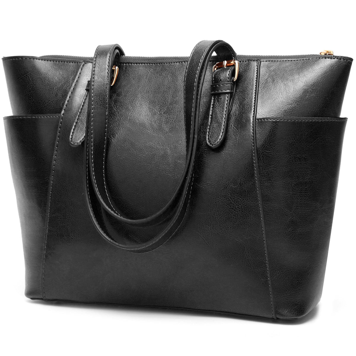 Oil Wax Large Capacity Shoulder Bag