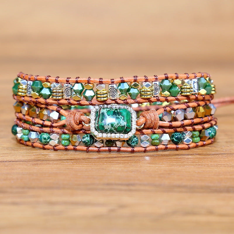 Multi-Layer Woven Bohemian Bracelet in 2 Colors