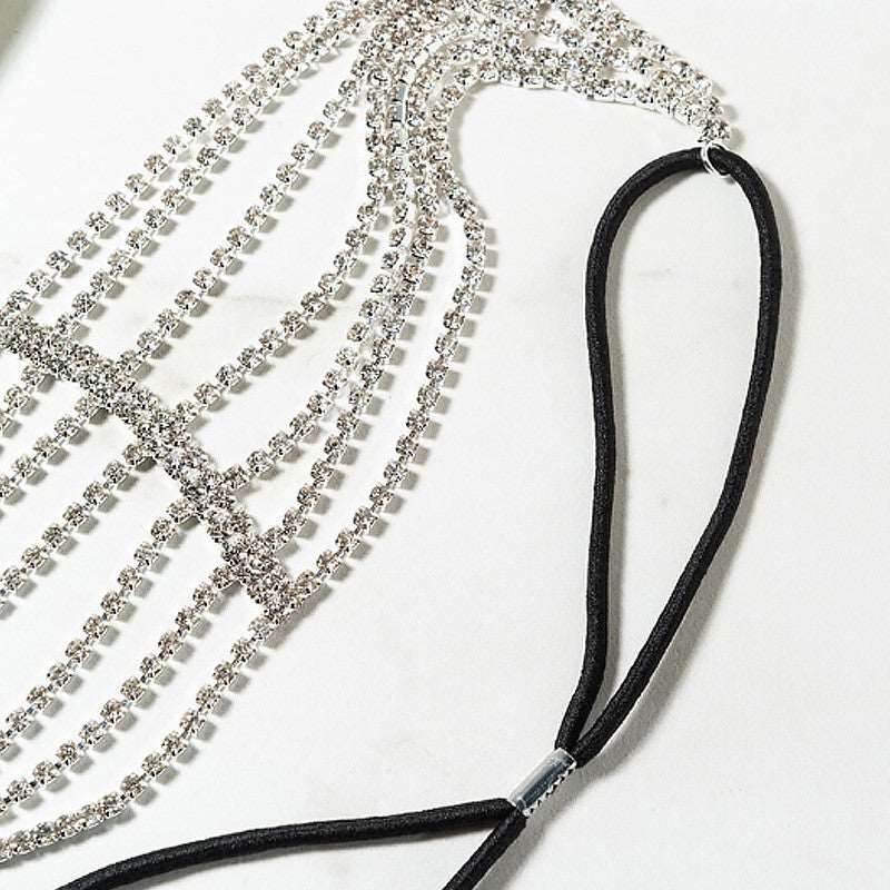 Multi-Layered Rhinestone Hair Band