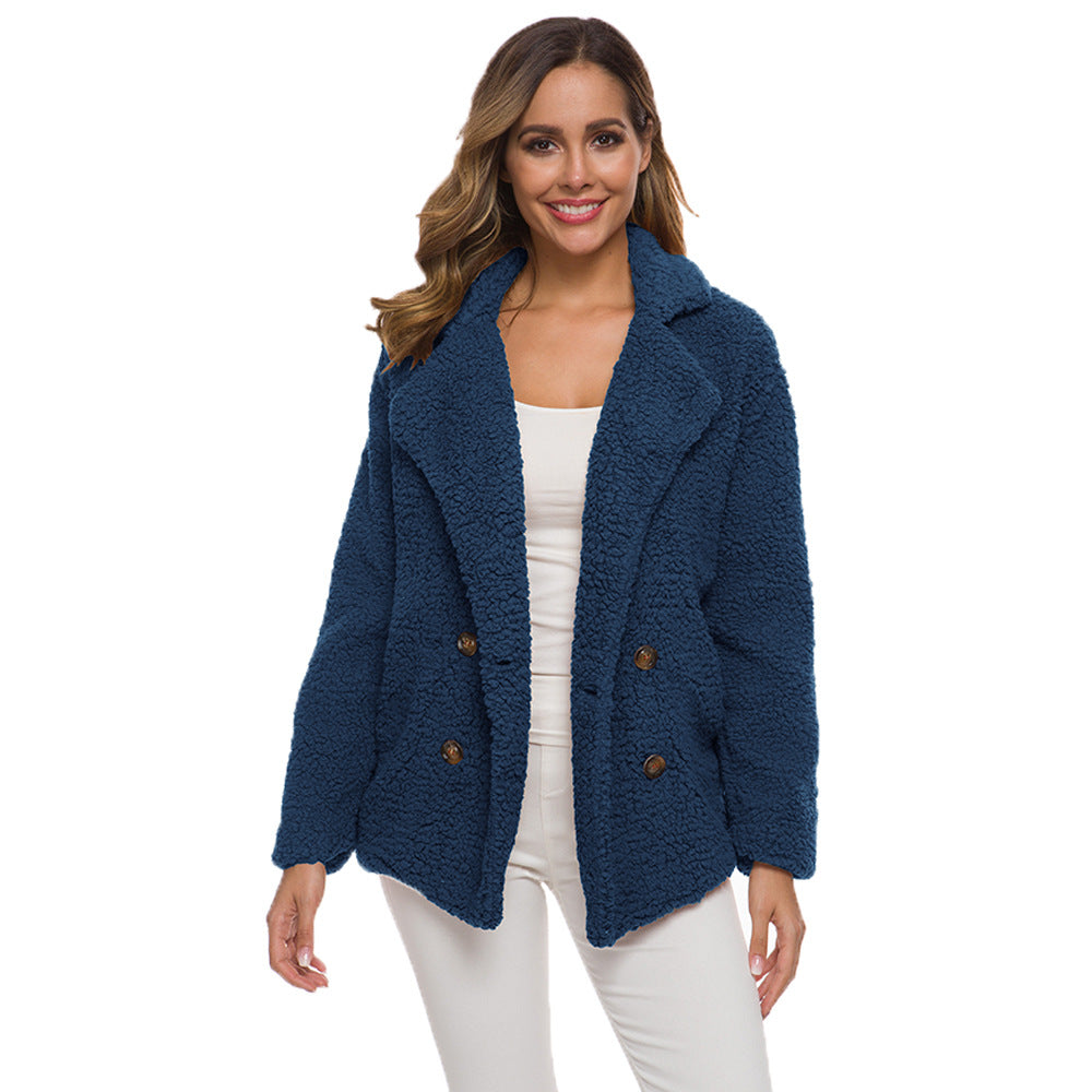 Fleece Sweater Jacket in 12 Colors S-5XL