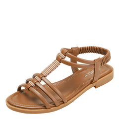Flat Heel Roman Sandals in 3 Colors