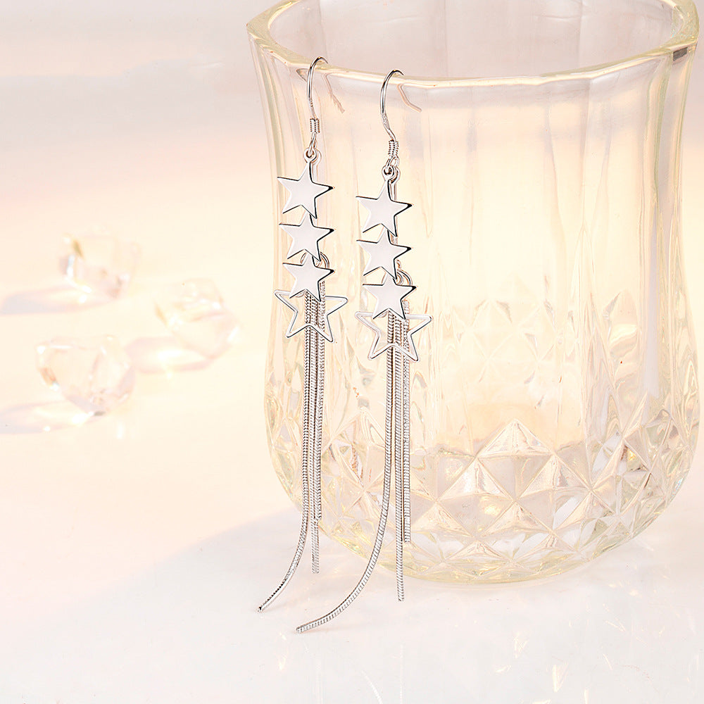 Star Tassel Earrings