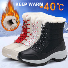 Plush Ankle Snow Boots in 4 Colors