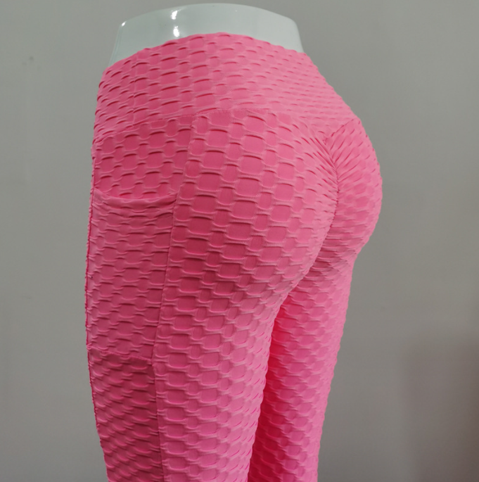 High Stretch Hip-Lifting Slim Fit Leggings with Pocket in 8 Colors S-XL