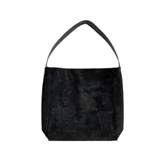 Large Capacity Suede Shoulder Tote Bag in 3 Colors