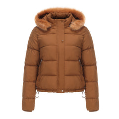 Bubble Jacket with Detachable Hood and Pockets