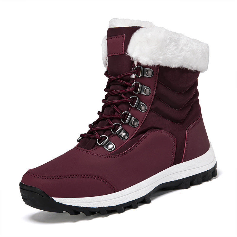 Bottes de neige doublées en polaire