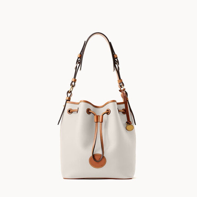 Large Capacity Bucket Bag with Drawstring in 6 Colors