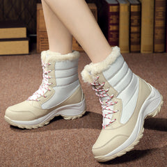 Plush Ankle Snow Boots in 4 Colors
