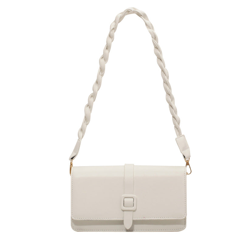 Shoulder Bag with Braided Strap