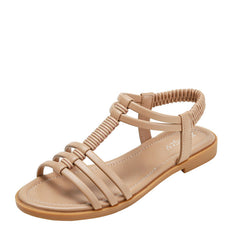 Flat Heel Roman Sandals in 3 Colors